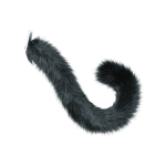 Faux Fur Cat Ass Purjus saba Halloweeni j&otilde;ulupeo kost&uuml;&uuml;m