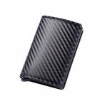 RFID-blokeerimisega rahakott, must