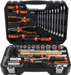 Professionaalne tooriistakomplekt 90 tk 1/4"DR 1/2"DR Esemete kogus 90 (AvtoDelo) 39891