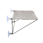 Akna k&uuml;lge kinnitatav kasside rippvoodi DD Home, 45x30x20 cm, hall