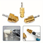 Kiirl&otilde;iketerasest PPR Toru Puuriterade Komplekt Kuuskantkinnitusega - 4/6mm, 20/25/32 Sammpuur Veetorudele