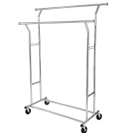 Riidestange Songmics 172 cm, h&otilde;bedast v&auml;rvi