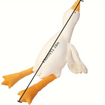 1tk Suur Valge Hani Pehme M&auml;nguasi Padi Nukk., 50 cm / 19,69 colio
