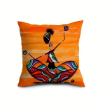 Aafrika Naise Mustri Dekoratiivsed Padjap&uuml;&uuml;rid 45x45 cm, 3 stilius