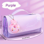3D Kawaii Suur V&otilde;imsus Veekindel Pastapliiats Karp Kooli Tarvikud., Violetinis lokys