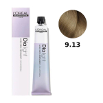 Loreal Dia Light juuksev&auml;rv v&auml;rvitud ja tundlikule juuksele, toon-toonis hapekas v&auml;rvimine, ammoniaagivaba, 50ml 9.13 v&auml;ga hele blond tuhk-kuldne