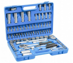 94-osaline komplekt 1/4", 1/2" peadest ja otsikutest Baug