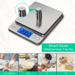Digitaalne Toidukaal K&ouml;&ouml;gi Kaal Alustega 3000g/0.01g