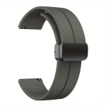 20mm 22mm Kiirkinnitusega Silikoon &Otilde;huke Nutikellarihm Samsungile Amazfit 4 5 GTS 2 Bip Lite., pilka