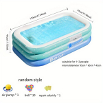 Mitmek&uuml;lgne T&auml;ispuhutav Bassein ja Vann - Kokkupandav, Ruumis&auml;&auml;stlik Disain Kodus ja &Otilde;ues Kasutamiseks