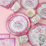 Laua komplekt, s&uuml;nnip&auml;evaks, Puodeliai