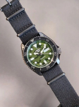 Seiko 5 Sports SRPJ37K1 mehhaaniline k&auml;ekell, must, 43 mm, 100 m