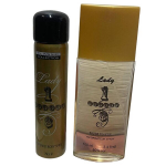 Tualettvesi naistele Classic Collection Lady 1000000, 100 ml + l&otilde;hnastatud kehasprei, 75 ml