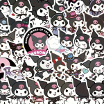 50tk Kuromi Kleepsud, Armas Anime Veekindlad PVC Kleepsud