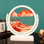3D Liivakell Kunst - M&auml;estiku Klaas Dekoratsioon Elutuppa, Raudona