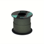 T&uuml;&uuml;p I nailonist paracord 2mm, 30m - 45.36KG t&otilde;mbetugevus, 100% nailon k&ouml;is., Žalioji armija