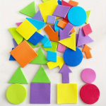 EVA Vahtkleebised Isekleepuv Geomeetria Puzzle Lastele &Otilde;ppe DIY M&auml;nguasjad., 49vnt skėtis