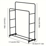 1tk Kaksiku S&otilde;restikuga Riidepuu, Riiulitega, Koduks ja Kontoriks, Juoda