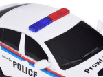 BMW X6 sportlik politseiauto koos kaugjuhtimispuldiga RC0660 BI