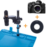 ADAPTER C-MOUNT &ndash; &Uuml;HILDUB OLYMPUS JA PANASONIC MICRO 4/3, ALUMIINIUMKORPUS, VASTUPIDAV KONSTRUKTSIOON