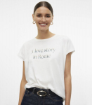 Vero Moda naiste T-s&auml;rk 10321316*03, valge/love