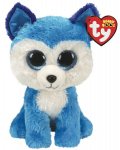 Pl&uuml;&uuml;sist sinine husky TY Beanie Boos Prince, 15 cm, 36310