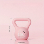 1tk TPE Kettlebell, Kehaline Treening, J&otilde;utreening, Fitness., Rožinis