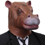 Elegantne Armas Loov Hippo Mask, Looma Peakate LARP Rekvisiit.