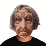 Viimase Kujundusega Realistlik Vanaproua Lateksist Halloween Mask Peoga.