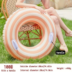 Ujumisr&otilde;ngas Retro PVC, 100 apelsinų su rankena