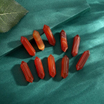 10tk Tervendavad Kristallid Kivid Komplekt 7 T&scaron;akra Loomulik Kvarts Amet&uuml;st Avantiurii Kassisilma Karneool Reiki Gemstone Punktid Energia Tasakaalustamine Meditatsiooniteraapia, Raudonasis karneolis