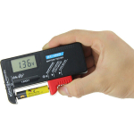 BT-168D digitaalne aku tester Volt Checker 9 V tester, laetav AAA nupppatarei 1,5 V AAA AA CD universaalne aku test, BR-Life