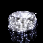 J&otilde;ulude siseruumide ja v&auml;litingimuste vasktraat kaugjuhtimispuldiga 30m, valge, USB, 300LED, IP44