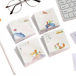 4-Pakk Printsessiteemalised Ruudukujulised Isekleepuvad M&auml;rkmepaberid