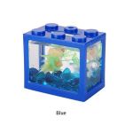 Kvaliteetne Plastikust Mini Akvaarium Kaladele, Mėlyna