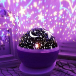 Starry Night Light Projector Star Sky Moon Lamp Kids Magamistoa valgustid