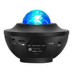 Lauavalgustid, t&auml;hevalgusprojektor magamistoas | 3 in 1 Premium Starry Night Light Projector Starry Projector Galaxy Light LED-iga | T&auml;iskasvanute t&auml;hevalgusprojektor | Kaasas kaugjuhtimispuldiga