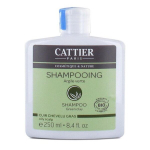 Cattier Paris &scaron;ampoon rasusele peanahale rohelise saviga, 250ml