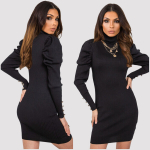 Kleit naistele Alejandra, must