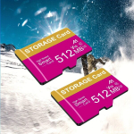 M&auml;lukaart Micro SD m&auml;lukaardid (2 tk), 512 MB (2 vnt mažos talpos)