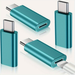 4 pakki Iphone USB C Adapter Must, Mėlyna