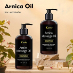 Kanho Arnica Massaaži&otilde;li, 240ml, Nahahooldus Piparm&uuml;ndi ja Eukal&uuml;ptiga