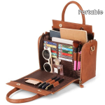 Retro PU Nahast K&auml;ekott, Mitme Taskuga Naiste Crossbody Kott