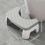 H&uuml;gieeniline Mugav Quilted K&uuml;kkipott T&auml;iskasvanutele - Mittelibisev, Veekindel Vannitoa Ottomaan Plastikust WC-Jalaga Design WC-Iste Kaanega WC-Iste., Pilka