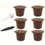 8tk Taaskasutatavad Kohvikapslid Pintsliga Lusikaga Nespressole, Kava