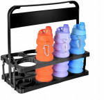 &Otilde;llepudelite kandekorv 8 kohta kokkuvolditav