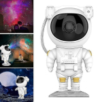 Galaxy projektorlamp Starry sky Astronaut &Ouml;&ouml;valgusti kodukaunistuseks magamistoas