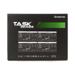 Toiteallikas Chieftec Task TPS-600S toiteplokk 600 W 20+4 pin ATX ATX Must 80 PLUS Bronze sertifikaadiga