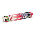 Alumiiniumfoolium 8m / 12&micro;m / &Oslash;3x30cm