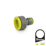 Kraaniliitmik sisekeermega 1" / 3/4" Bradas LIME LINE POWER JET